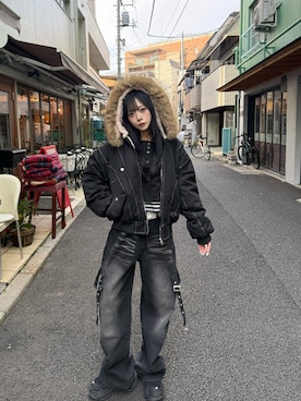 pomurrrさん（レディース・155cm）の冬コーディネート