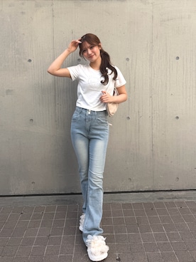 「夏コーディネート」｜miyuさん（レディース・150cm）の春コーディネート
