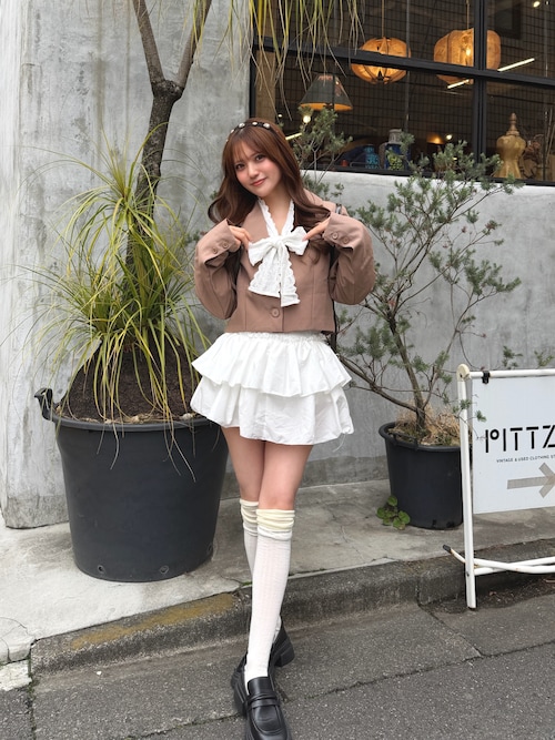 ブラウス シャツ リボンフリルブラウス レディース : ZOZOTOWN Yahoo