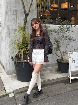 「SHEPP（シープ）のアイテム」を使った、miyuさん（レディース・150cm）の冬コーディネート