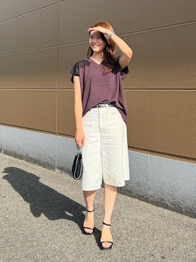 Honokaさん（レディース・163cm）の夏コーディネート