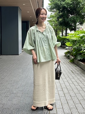 nabeさん（レディース・150cm）の夏コーディネート
