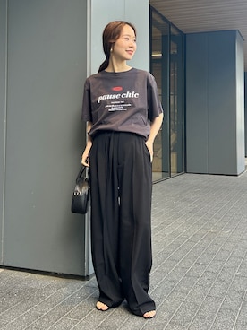 「MARCO BIANCHINI（マルコビアンチーニ）のアイテム」を使った、nabeさん（レディース・150cm）の春コーディネート