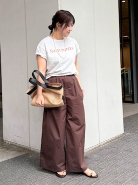 「LE TALON（ルタロン）のアイテム」を使った、Masumiさん（レディース・158cm）の春コーディネート