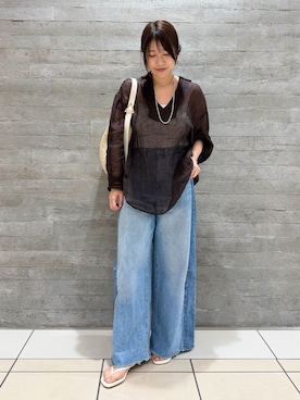 「LE TALON（ルタロン）のアイテム」を使った、Masumiさん（レディース・158cm）の春コーディネート