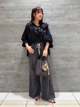 「LE TALON（ルタロン）のアイテム」を使った、Masumiさん（レディース・158cm）の春コーディネート