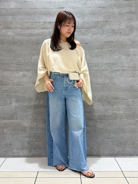 「LE TALON（ルタロン）のアイテム」を使った、Masumiさん（レディース・158cm）の春コーディネート