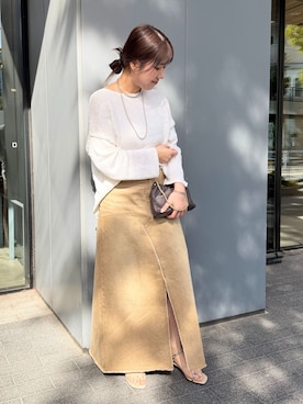 「LE TALON（ルタロン）のアイテム」を使った、Masumiさん（レディース・158cm）の春コーディネート