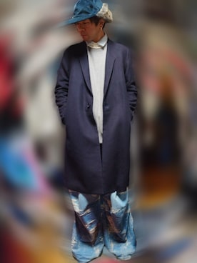 「TAAKK（ターク）のアイテム」を使った、Kyoheiさん（メンズ・170cm）の秋コーディネート