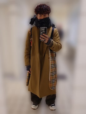 「DISCOVERED（ディスカバード）のアイテム」を使った、Kyoheiさん（メンズ・170cm）の冬コーディネート