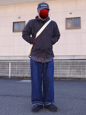 「MIZUNO（ミズノ　）のアイテム」を使った、ハシタケさん（メンズ・171cm）の冬コーディネート