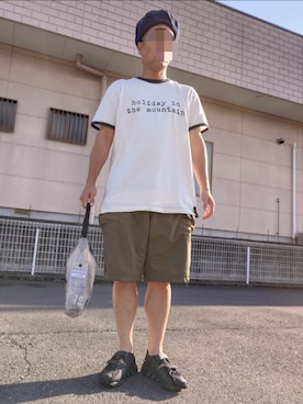 「halo commodity（ハロ　コモディティー）のアイテム」を使った、ハシタケさん（メンズ・171cm）の夏コーディネート