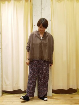 やまさん（レディース・167cm）の夏コーディネート