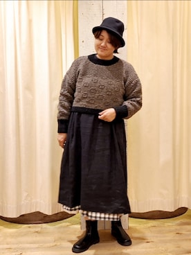 やまさん（レディース・167cm）の秋コーディネート