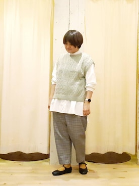 やまさん（レディース・167cm）の冬コーディネート