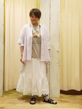 やまさん(レディース・167cm)の夏コーディネート