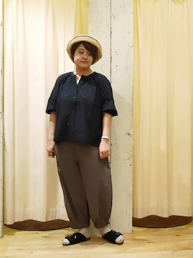 やまさん（レディース・167cm）の夏コーディネート