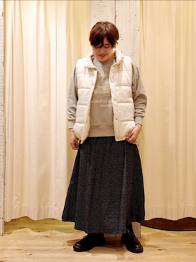 やまさん（レディース・167cm）の冬コーディネート