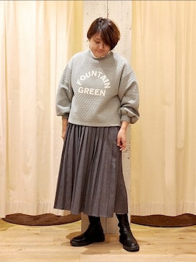 やまさん（レディース・167cm）の冬コーディネート