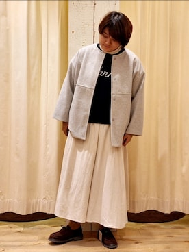 やまさん（レディース・167cm）の冬コーディネート