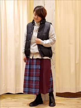 やまさん（レディース・167cm）の冬コーディネート