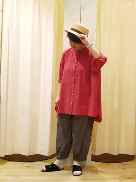 やまさん（レディース・167cm）の夏コーディネート