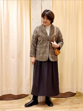 やまさん（レディース・167cm）の秋コーディネート