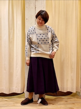 やまさん（レディース・167cm）の冬コーディネート