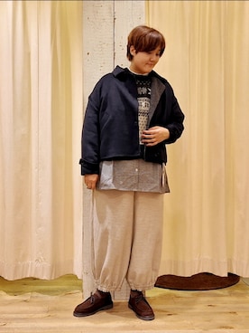 やまさん（レディース・167cm）の冬コーディネート