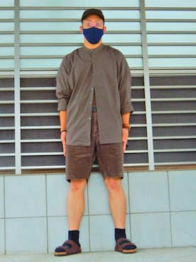 「nonnative（ノンネイティブ）のアイテム（帽子）」を使った、threestarさん（メンズ・175cm）の夏コーディネート