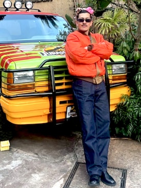 「アイテム（MA-1）」を使った、joeさん（メンズ・173cm）の春コーディネート