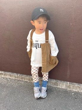 KAI☺︎KAIさん(キッズ・90cm)の春コーディネート