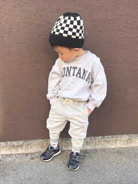 KAI☺︎KAIさん(キッズ・90cm)の秋コーディネート