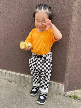 KAI☺︎KAIさん(キッズ・80cm)の春コーディネート