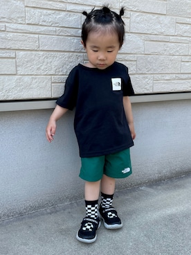 「カラー×コーデ」｜KAI☺︎KAIさん（キッズ・80cm）の春コーディネート