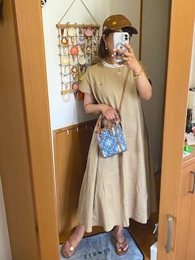 「アイテム（ピアス（両耳用））」を使った、pu♡さん（レディース・164cm）の秋コーディネート