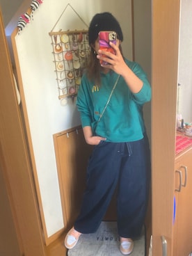 「マクドナルド」｜pu♡さん（レディース・164cm）の秋コーディネート