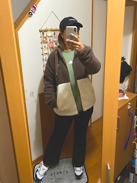 「アイテム（ピアス（両耳用））」を使った、pu♡さん（レディース・164cm）の秋コーディネート