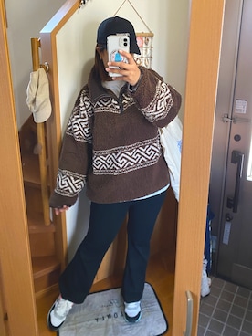 「アイテム（ピアス（両耳用））」を使った、pu♡さん（レディース・164cm）の秋コーディネート