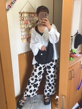「AMERI」｜pu♡さん（レディース・164cm）の夏コーディネート