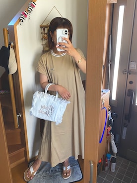 「アイテム（腕時計）」を使った、pu♡さん（レディース・164cm）の秋コーディネート