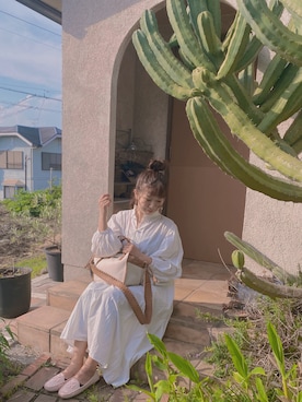 「To the sea（トゥーザシー）のアイテム」を使った、pu♡さん（レディース・164cm）の春コーディネート