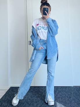 「WILDFOX（ワイルドフォックス）のアイテム」を使った、__loveyui__さん（レディース・152cm）の春コーディネート
