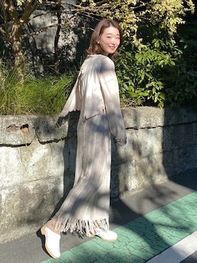 ひらさわいずみさん（レディース・158cm）の冬コーディネート