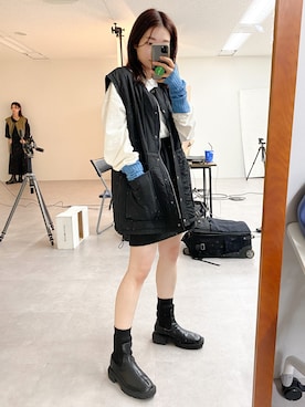 ひらさわいずみさん（レディース・158cm）の秋コーディネート