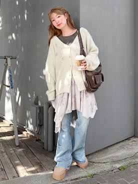 ひらさわいずみさん（レディース・158cm）の秋コーディネート