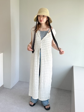 ひらさわいずみさん（レディース・158cm）の夏コーディネート