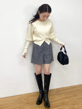 ひらさわいずみさん（レディース・158cm）の冬コーディネート