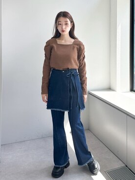 ひらさわいずみさん(レディース・158cm)の秋コーディネート
