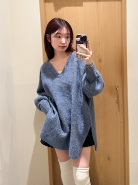 「Kastane（カスタネ）のアイテム（その他パンツ）」を使った、ひらさわいずみさん（レディース・158cm）の秋コーディネート